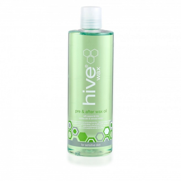 Hive of Beauty Coconut and Lime Pre and After Wax Treatment Oil 400 ml