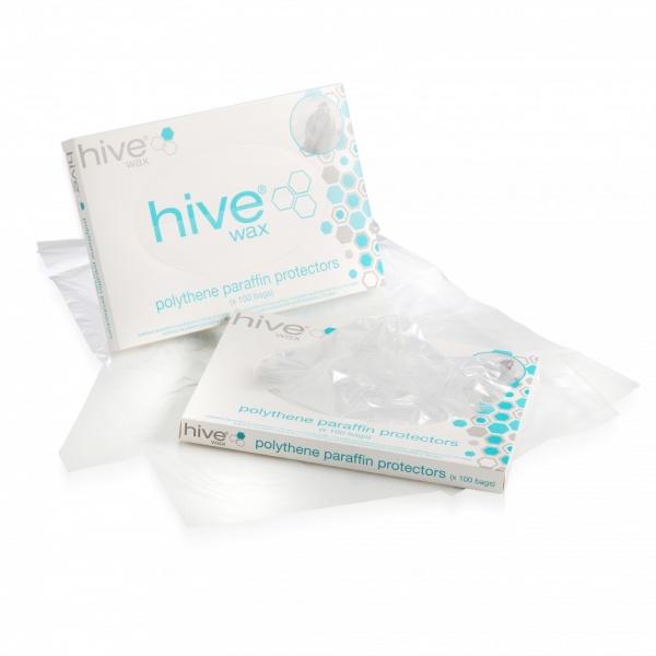 Hive of Beauty Polythene Paraffin Protectors Pack of 100