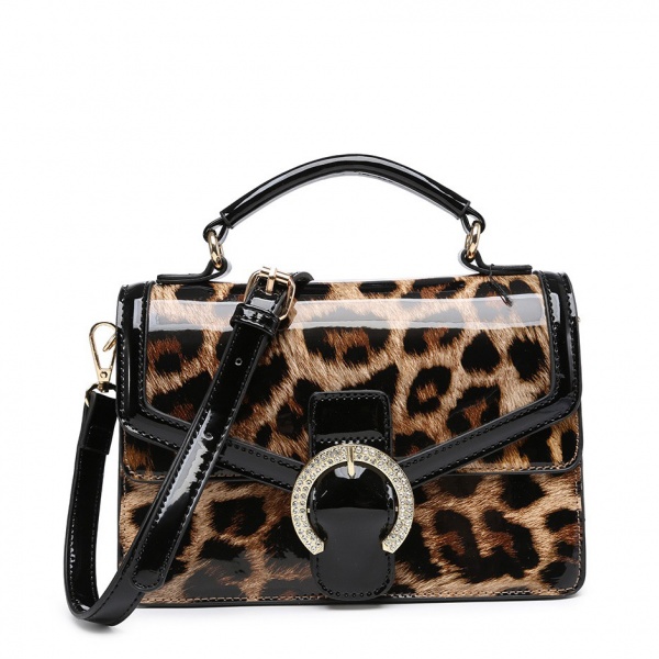 Beauty Expression Retro Radiance Small Animal Print Crossbody Shoulder Bag