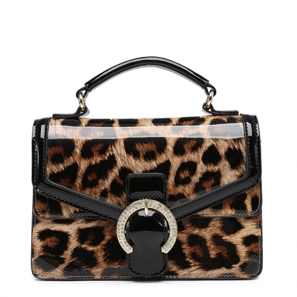 Beauty Expression Retro Radiance Small Animal Print Crossbody Shoulder Bag