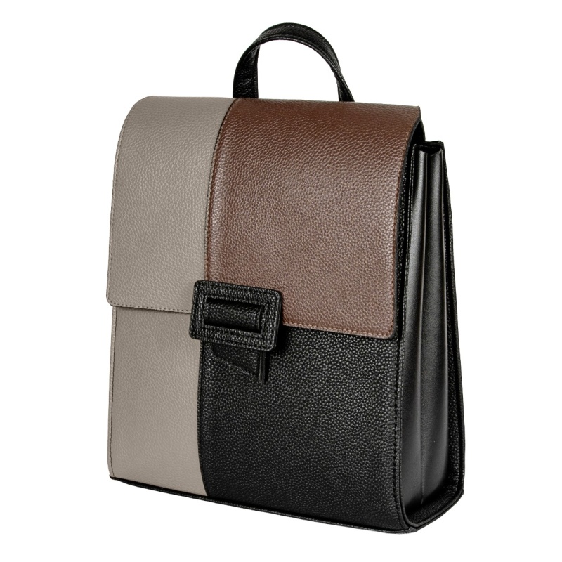 backpack faux leather uk Beauty Expression Faux Leather Backpack - Stripe