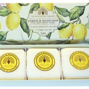 Lemon and Mandarin - 3 x 100 g Hand Soap Gift Box