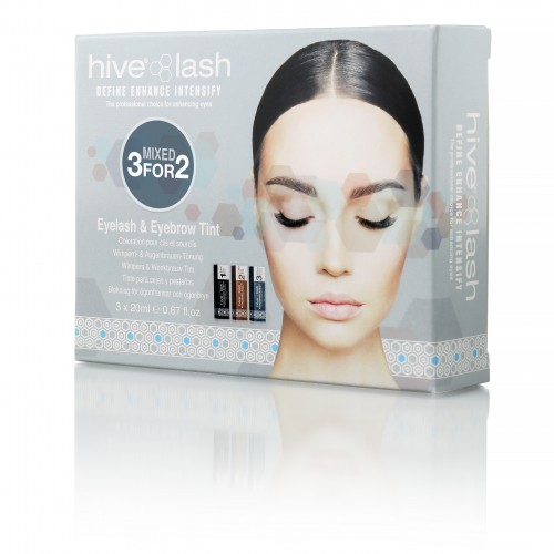 Hive of Beauty 3 for 2 Mixed Eyelash and Eyebrow Tint Pack