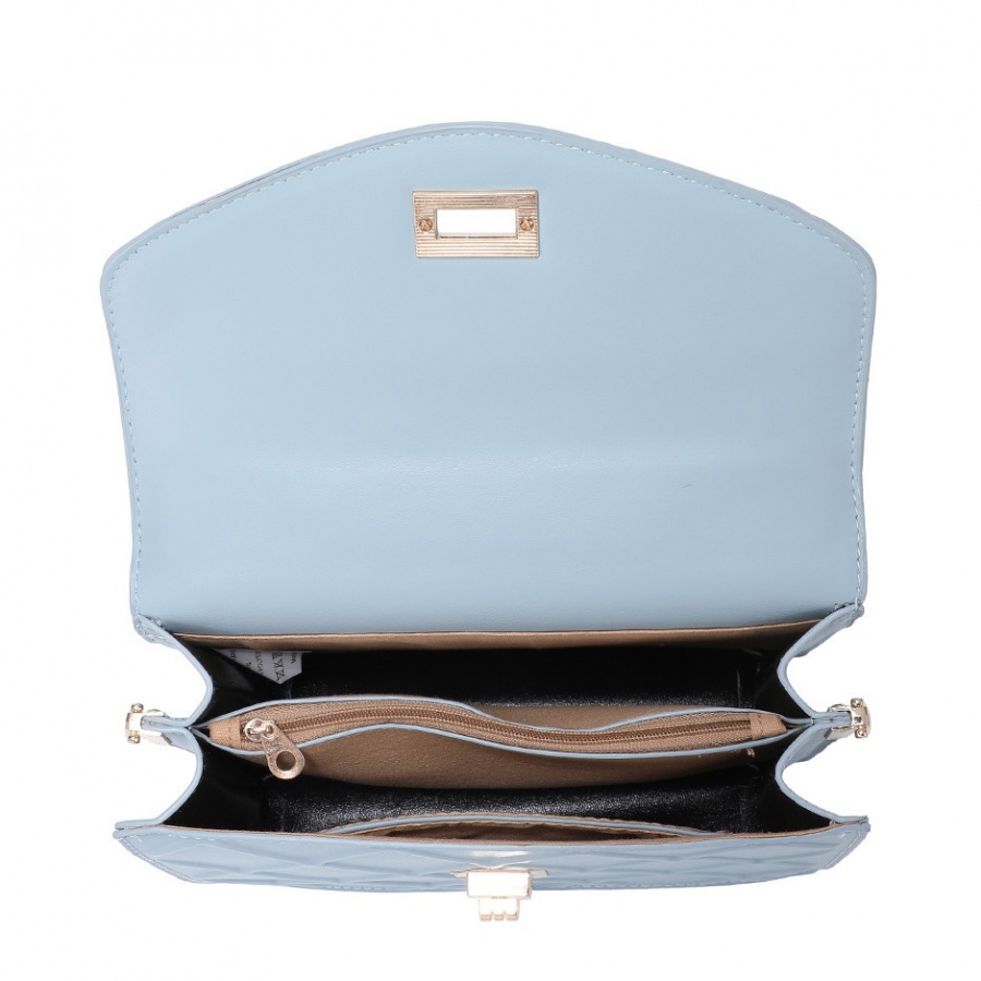 Beauty Expression Small Shoulder/Crossbody Bag - Light Blue