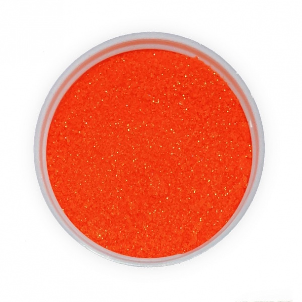 Nail Art Glitter Dust - Orange 3 g