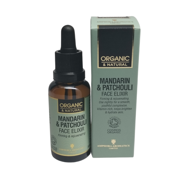 Amphora Aromatics Mandarin and Patchouli Face Elixir 30 ml