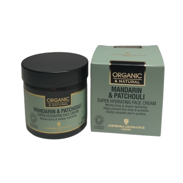 Amphora Aromatics Mandarin and Patchouli Hydrating Face Cream 60 ml