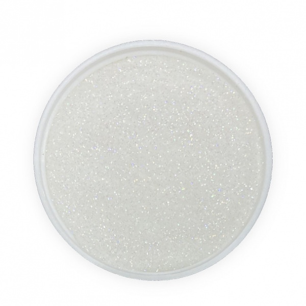Nail Art Glitter Dust - White 3 g