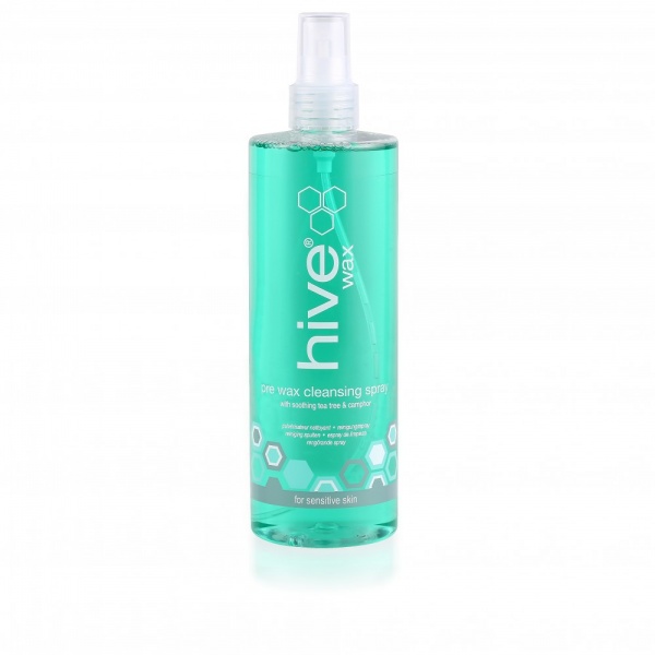 Hive of Beauty Pre Wax Cleansing Spray with Tea Tree Oil 400ml