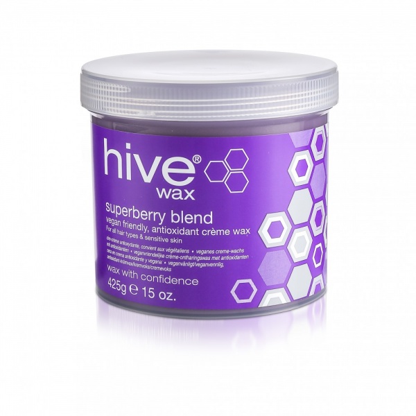 Hive of Beauty Superberry Blend Antioxidant, Vegan Creme Wax 425 g