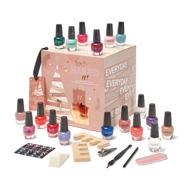 Technic French Manicure Set Im Train Case – Komplett-Set Für Professionelle Maniküre Zu Hause