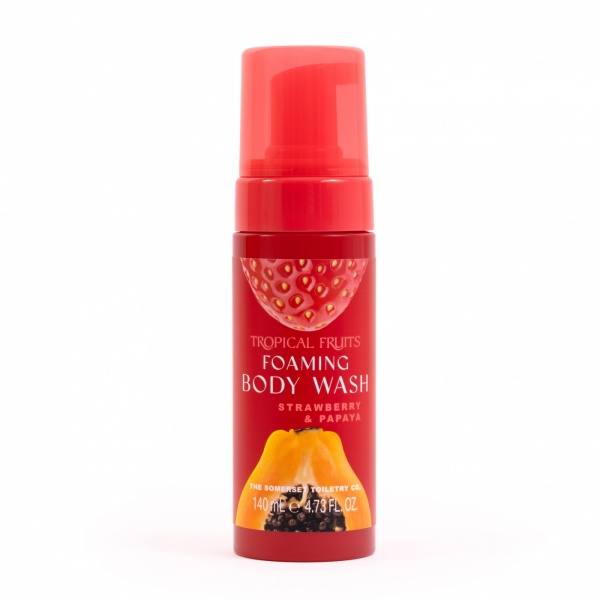 The Somerset Toiletry Company Foaming Body Wash - Strawberry and Papaya 140 ml